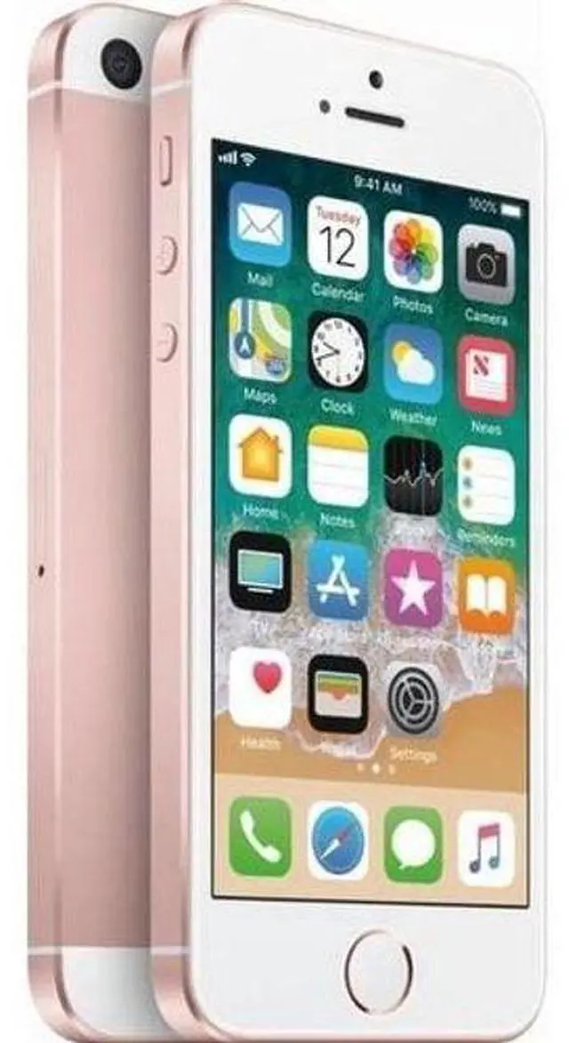 Alt view image 5 of 5 - Apple iPhone SE (2016) - 64GB - Rose Gold - Fully Unlocked - Good (Grade B)
