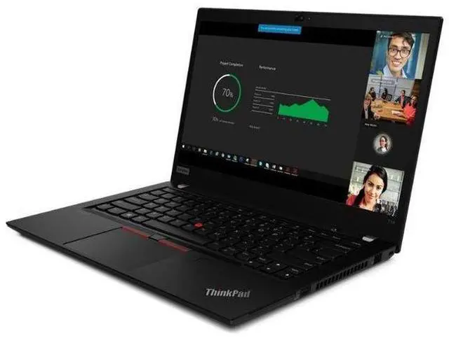 Alt view image 2 of 4 - Lenovo ThinkPad T14 Gen 1 (Intel) Laptop 14" - Intel Core i5-10310U 1.7GHz - 512GB - Black - 4GB RAM - 14 Inch - Excellent (Grade A)