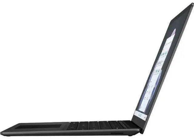 Alt view image 4 of 5 - Microsoft Surface Laptop 5 13.5-inch - Intel Core i7-1255U 1.7GHz - 512GB - Black (Metal) - 16GB RAM - 13.5 Inch - Excellent (Grade A)