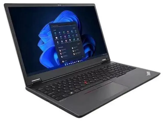 Alt view image 2 of 4 - Lenovo ThinkPad P16v Gen 1 (AMD) Mobile Workstation Laptop 16" - AMD Ryzen 7 PRO 7840HS 3.8GHz - 512GB - Black - 16GB RAM - 16 Inch - Excellent (Grade A)