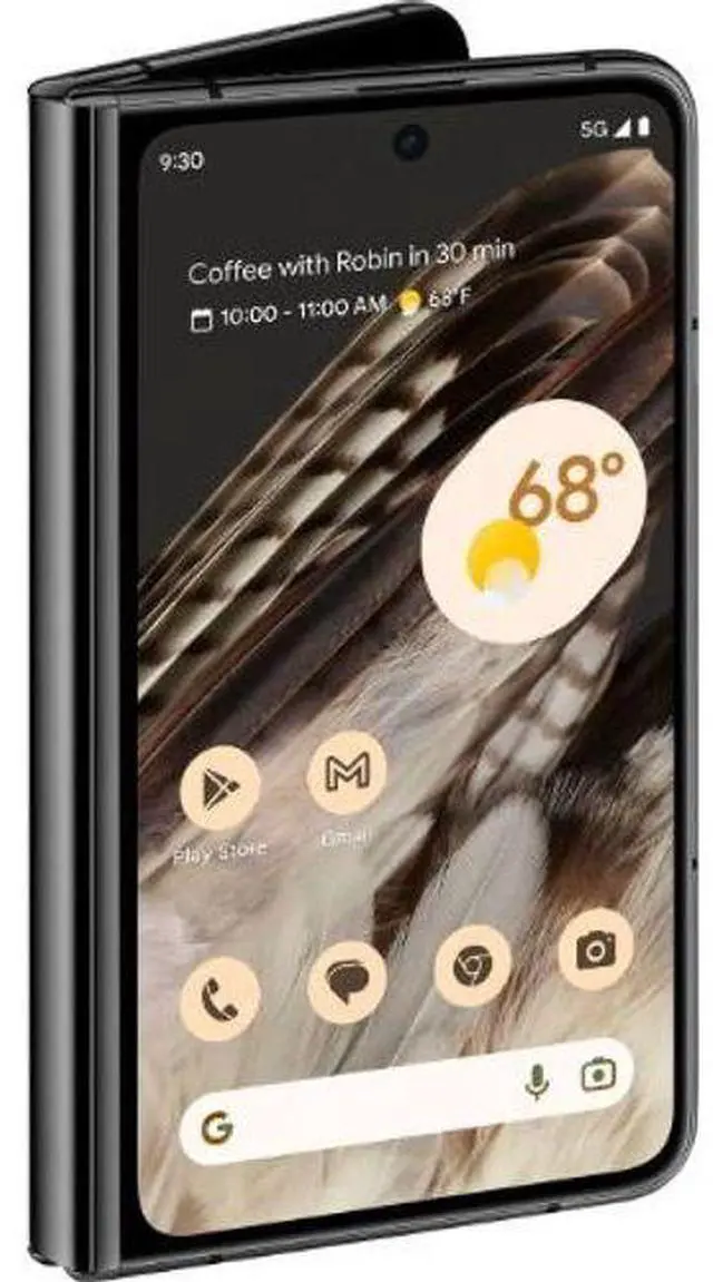 Alt view image 2 of 5 - Google  Pixel Fold (5G) - 512GB - Obsidian - Fully Unlocked - Refreshed