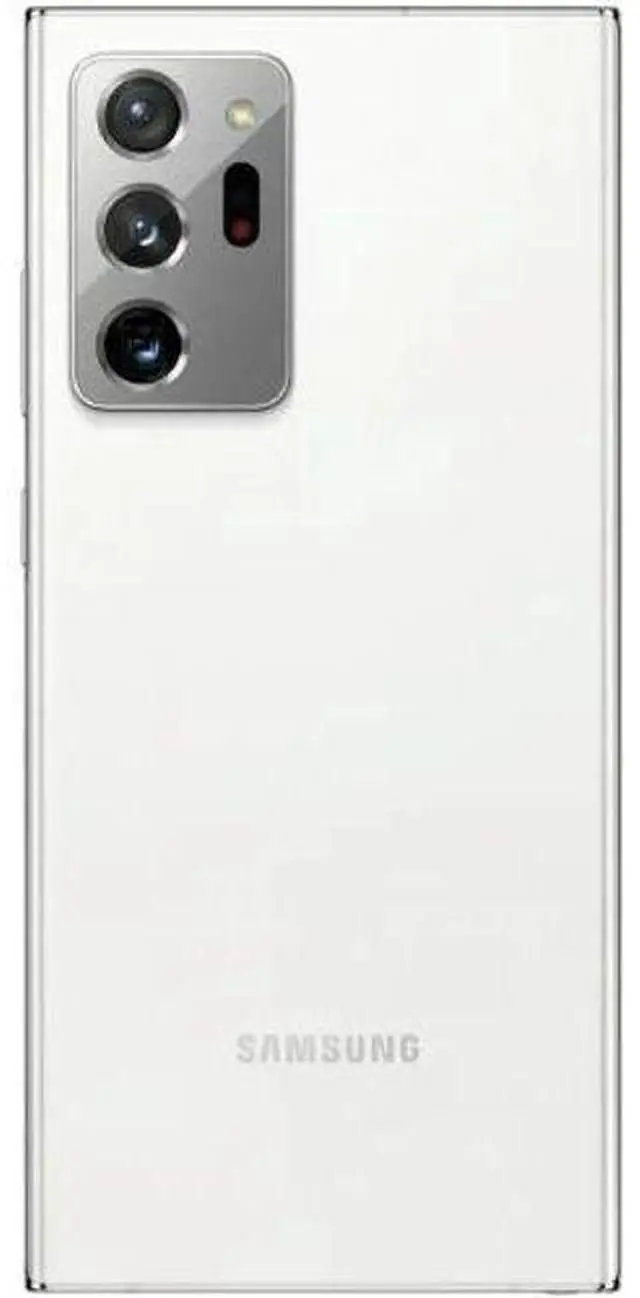 Alt view image 3 of 5 - Samsung Galaxy Note 20 Ultra - 128GB - Mystic White - 5G - Single Sim - 8GB RAM - Fully Unlocked - Good (Grade B)