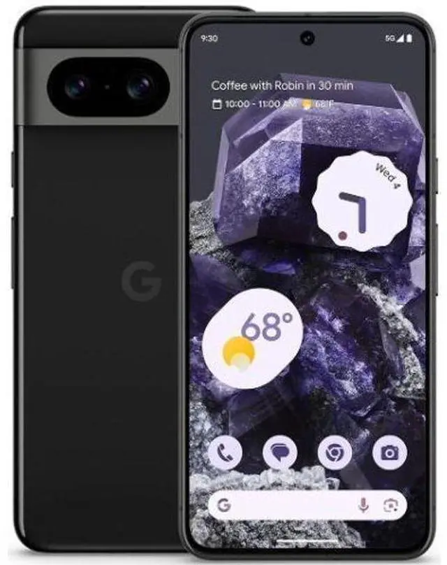 Main image of Google  Pixel 8 (5G) - 128GB - Obsidian - Fully Unlocked - Grade A