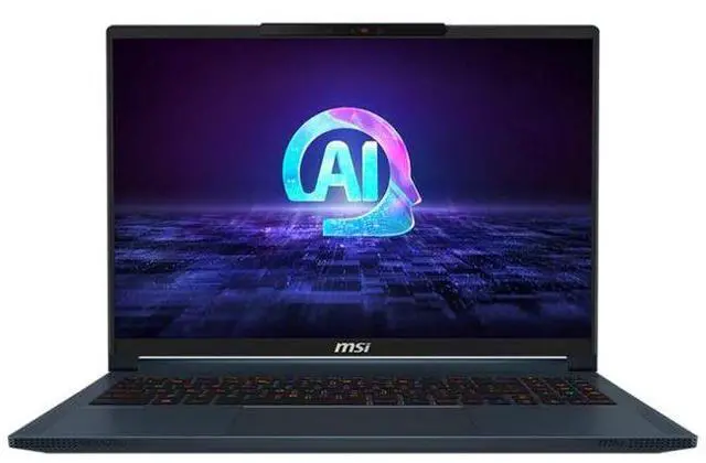 Main image of MSI Stealth 16 AI Studio A1VGG Gaming Laptop 16" - Intel Core Ultra 9 185H 1.0GHz - 1TB - Star Blue - 32GB RAM - 16 Inch - Excellent (Grade A)