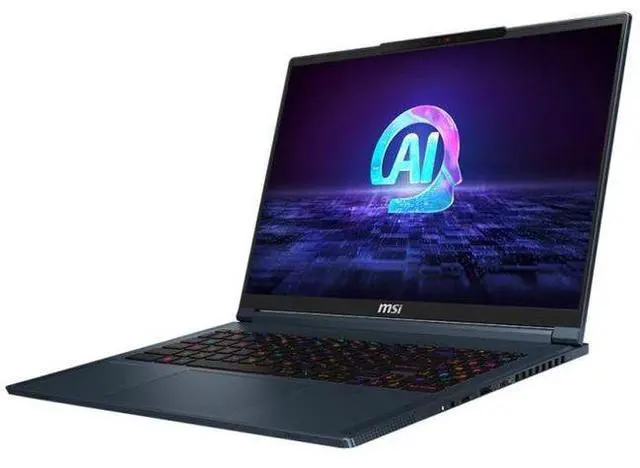 Alt view image 2 of 5 - MSI Stealth 16 AI Studio A1VGG Gaming Laptop 16" - Intel Core Ultra 9 185H 1.0GHz - 1TB - Star Blue - 32GB RAM - 16 Inch - Excellent (Grade A)