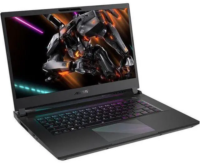 Alt view image 2 of 5 - Gigabyte Aorus 15 9MF Laptop 15.6" - Intel Core i5-12500H 3.3GHz - 512GB - Black - 8GB RAM - 15.6 Inch - Excellent (Grade A)