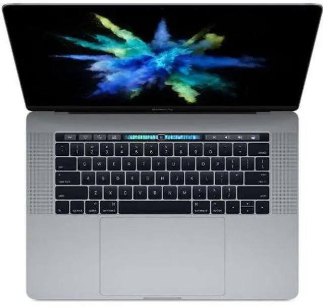Alt view image 2 of 5 - Apple MacBook Pro (2017) 15.4-inch - Intel Core i7 2.8GHz - 256GB - Space Grey - 16GB RAM - 4 Thunderbolts - Touchbar - Excellent (Grade A)