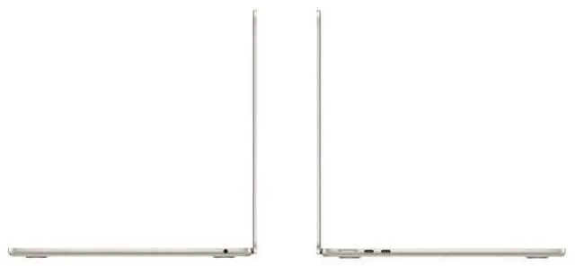 Alt view image 3 of 4 - Apple MacBook Air (2022) 13.6-inch - Apple M2 Chip: 8-Core CPU/8-Core GPU - 256GB - Starlight - 8GB RAM - Excellent (Grade A)