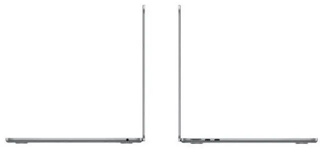 Alt view image 3 of 4 - Apple MacBook Air (2022) 13.6-inch - Apple M2 Chip: 8-Core CPU/8-Core GPU - 256GB - Space Grey - 8GB RAM - Premium