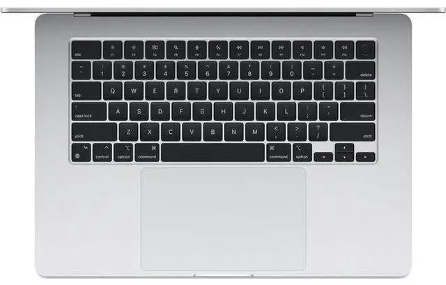 Alt view image 2 of 5 - Apple MacBook Air (2024) 15.3-inch - Apple M3 Chip: 8-Core CPU/10-Core GPU - 512GB - Silver - 8GB RAM - Premium