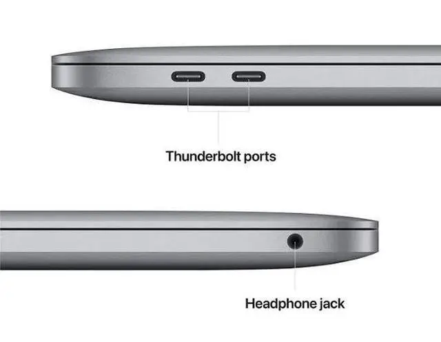 Alt view image 3 of 4 - Apple MacBook Pro (2022) 13.3-inch - Apple M2 chip: 8-Core/10-Core GPU - 256GB - Space Grey - 16GB RAM - US English - Good (Grade B)