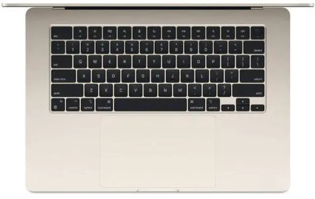 Alt view image 2 of 4 - Apple MacBook Air (2023) 15.3-inch - Apple M2 Chip: 8-Core CPU/10-Core GPU - 256GB - Starlight - 16GB RAM - Premium