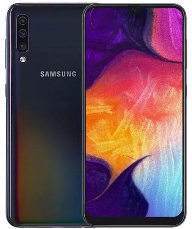 Main image of Samsung Galaxy A50 - 64GB - Black - Dual Sim - 4GB RAM - Fully Unlocked - Good (Grade B)
