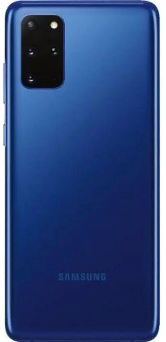 Alt view image 3 of 5 - Samsung Galaxy S20+ - 128GB - Aura Blue - 5G - Single Sim - AT&T Locked - Premium