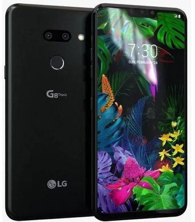 Main image of LG  G8 ThinQ - 128GB - New Aurora Black - Single Sim - Fully Unlocked - Good (Grade B)