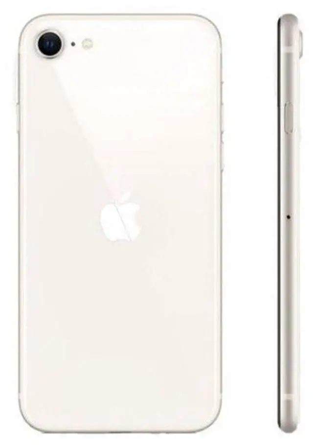 Alt view image 5 of 5 - Apple iPhone SE (2020) - 64GB - White - Fully Unlocked - Excellent (Grade A)