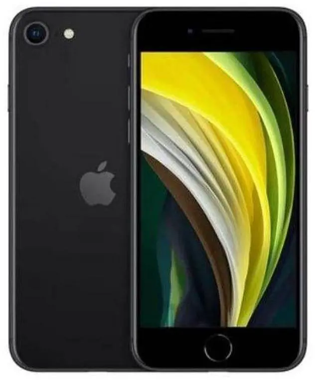 Main image of Apple iPhone SE (2020) - 128GB - Black - Fully Unlocked - Good (Grade B)