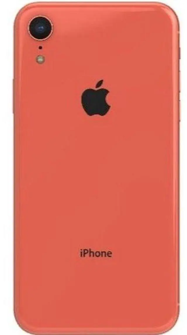 Alt view image 3 of 5 - Apple iPhone XR - 128GB - Coral - Fully Unlocked - Excellent (Grade A)