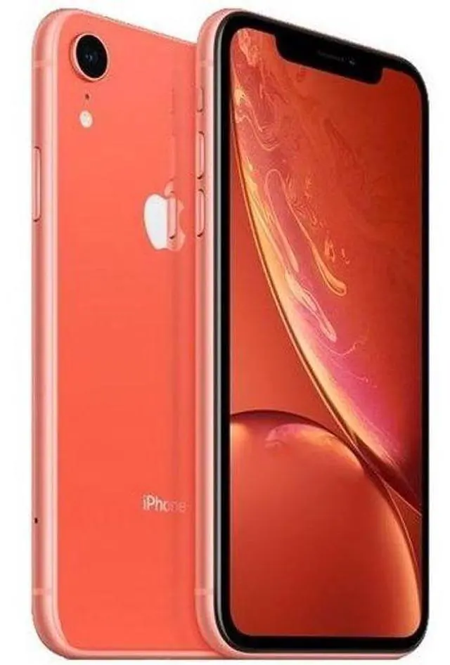 Alt view image 5 of 5 - Apple iPhone XR - 128GB - Coral - Fully Unlocked - Excellent (Grade A)