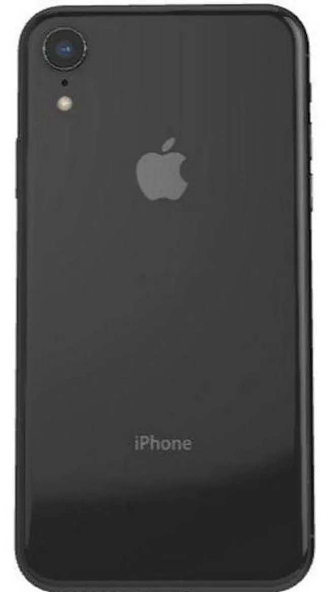 Alt view image 3 of 5 - Apple iPhone XR - 128GB - Black - AT&T Locked - Good (Grade B)