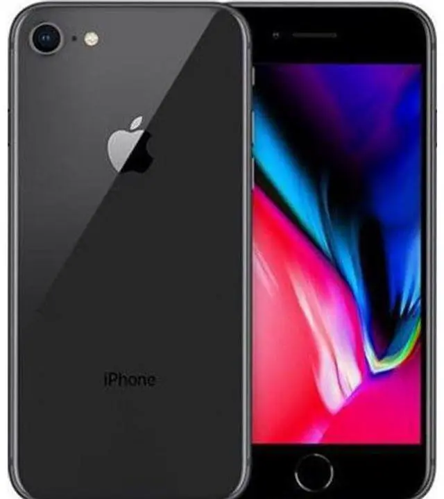 Main image of Apple iPhone 8 - 64GB - Space Grey - Fully Unlocked - Acceptable (Grade C)