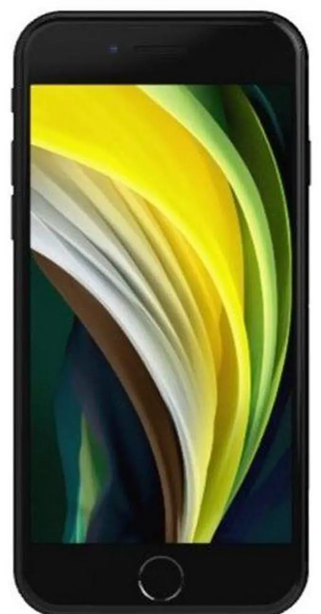 Alt view image 2 of 5 - Apple iPhone SE (2020) - 64GB - Black - AT&T - Excellent (Grade A)