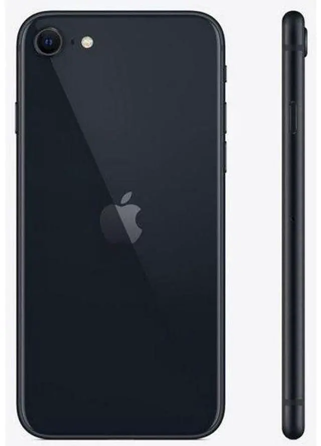 Alt view image 5 of 5 - Apple iPhone SE (2020) - 64GB - Black - AT&T - Excellent (Grade A)