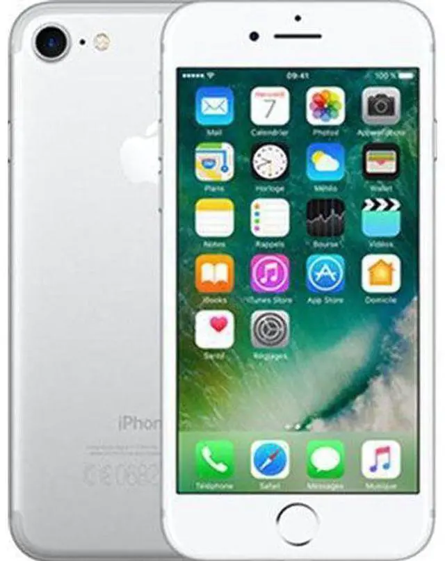 Main image of Apple iPhone 7 - 128GB - Silver - Fully Unlocked - Excellent (Grade A)