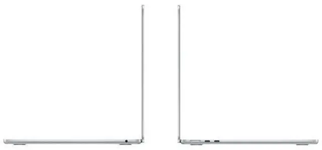 Alt view image 3 of 4 - Apple MacBook Air (2022) 13.6-inch - Apple M2 Chip: 8-Core CPU/8-Core GPU - 256GB - Silver - 8GB RAM - Good (Grade B)