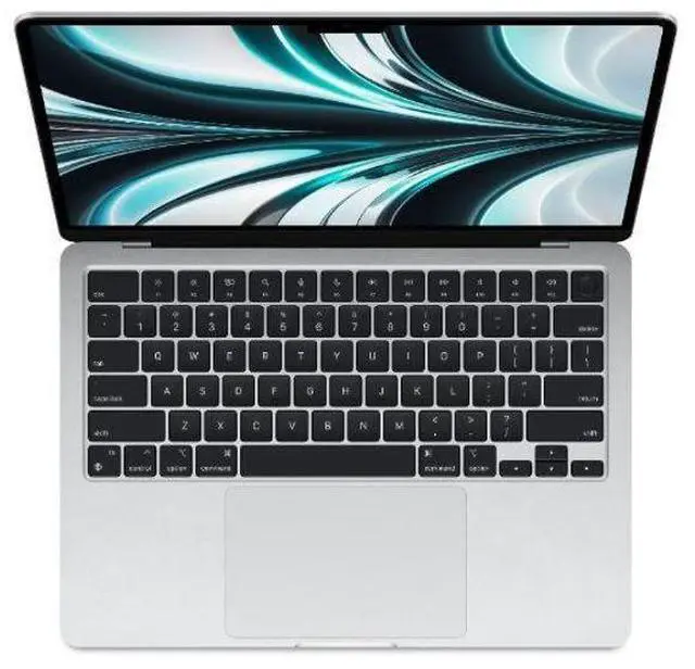 Alt view image 2 of 4 - Apple MacBook Air (2022) 13.6-inch - Apple M2 Chip: 8-Core CPU/8-Core GPU - 256GB - Silver - 8GB RAM - Good (Grade B)