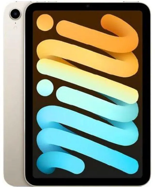 Main image of Apple iPad Mini 6th Gen (2021) 8.3-inch - 64GB - Starlight - WiFi - 8.3 Inch - Premium