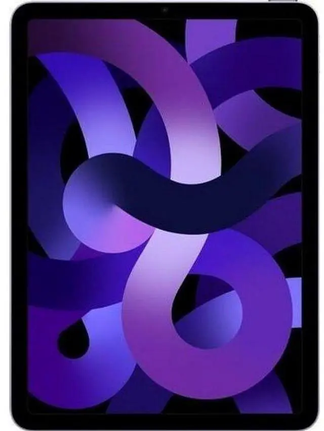 Alt view image 3 of 5 - Apple iPad Air 5th Gen (2022) 10.9-inch - 64GB - Purple - WiFi - 10.9 Inch - Premium
