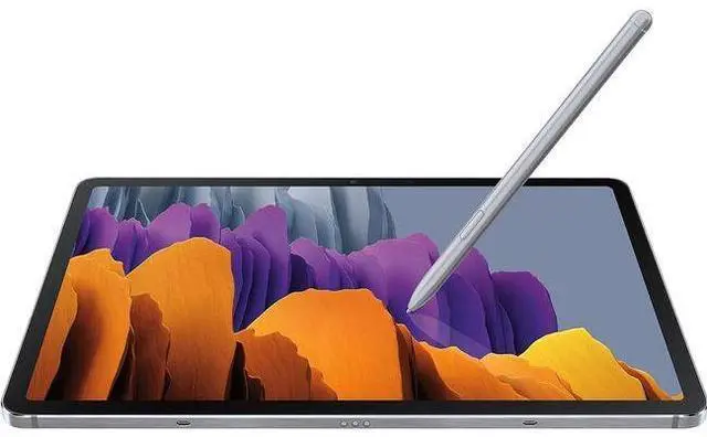 Alt view image 2 of 4 - Samsung Galaxy Tab S7 (2020) - 256GB - Mystic Silver - WiFi - 11 Inch - Acceptable (Grade C)