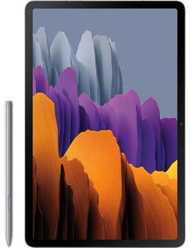 Alt view image 3 of 4 - Samsung Galaxy Tab S7 (2020) - 256GB - Mystic Silver - WiFi - 11 Inch - Acceptable (Grade C)