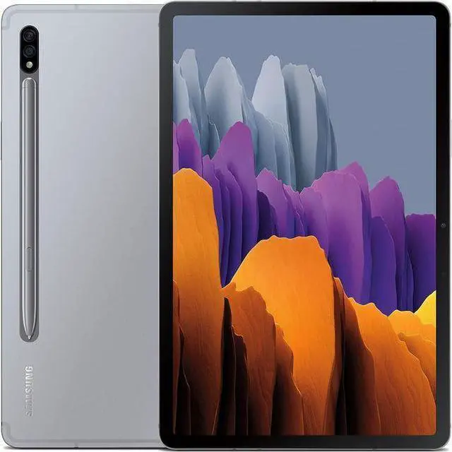 Main image of Samsung Galaxy Tab S7 (2020) - 256GB - Mystic Silver - WiFi - 11 Inch - Acceptable (Grade C)