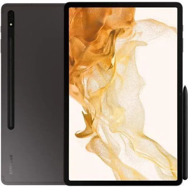 Main image of Samsung Galaxy Tab S8+ (2022) - 128GB - Graphite - Cellular + WiFi - 12.4 Inch - Excellent (Grade A)