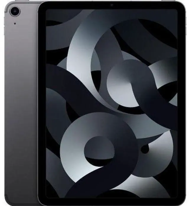 Main image of Apple iPad Air 5 (2022) - 64GB - Space Grey - Cellular + WiFi - 10.9 Inch - Premium