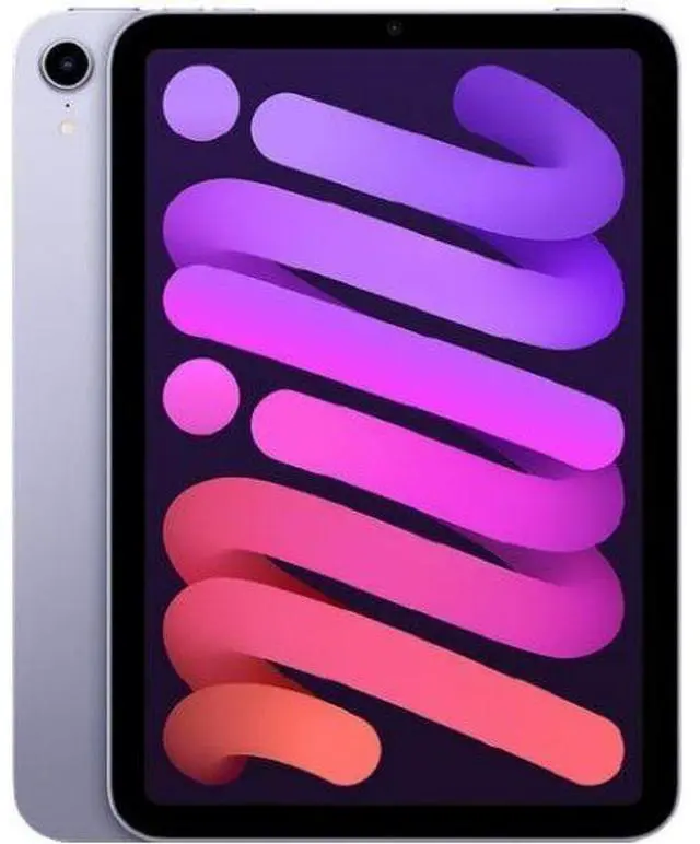 Main image of Apple iPad Mini 6th Gen (2021) 8.3-inch - 64GB - Purple - Cellular + WiFi - 8.3 Inch - Acceptable (Grade C)