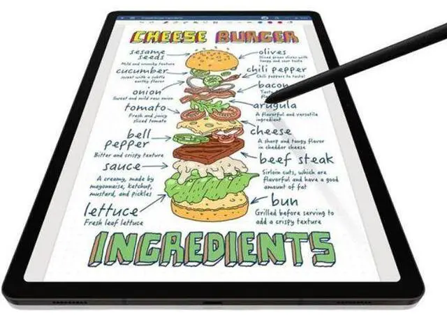 Alt view image 4 of 5 - Samsung Galaxy Tab S9 (2023) 11-inch - 128GB - Graphite - WiFi - 11 Inch - Acceptable (Grade C)