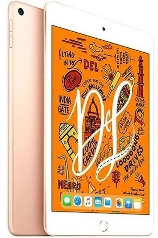 Alt view image 2 of 5 - Apple iPad Mini 5th Gen (2019) 7.9-inch - 256GB - Gold - WiFi - 7.9 Inch - Excellent (Grade A)