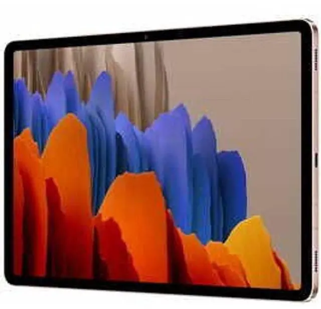 Alt view image 2 of 3 - Samsung Galaxy Tab S7 (2020) (without S Pen) 11-inch - 128GB - Mystic Bronze - WiFi - 11 Inch - Acceptable (Grade C)