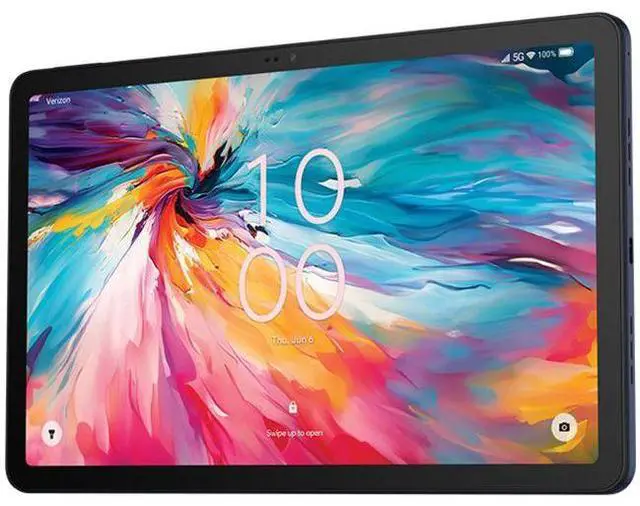 Alt view image 3 of 7 - TCL  Tab 10 NXTPAPER 5G - 128GB - Dark Blue - Cellular + WiFi - 10.4 Inch - Good (Grade B)