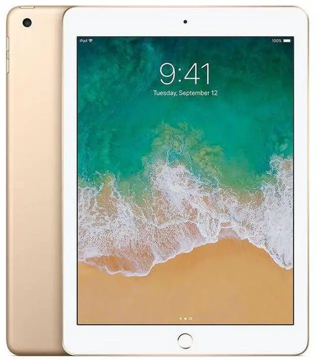 Main image of Apple iPad 5 (2017) - 128GB - Gold - WiFi - 9.7 Inch - Acceptable (Grade C)