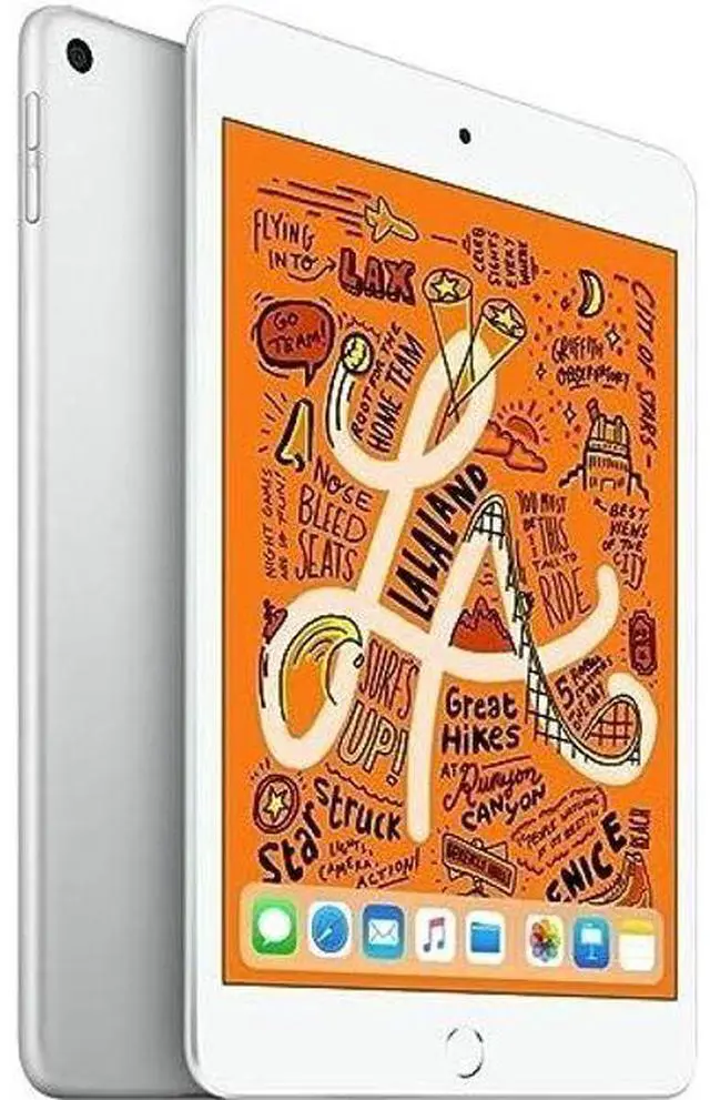 Alt view image 2 of 5 - Apple iPad Mini 5 (2019) - 256GB - Silver - Cellular + WiFi - 7.9 Inch - Premium