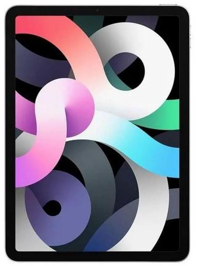 Alt view image 3 of 5 - Apple iPad Air 4 (2020) - 256GB - Silver - WiFi - 10.9 Inch - Premium