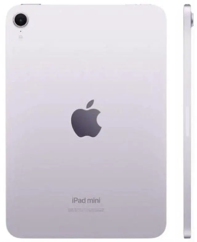 Alt view image 2 of 3 - Apple iPad Mini 7th Gen (2024) 8.3-inch - 128GB - Purple - WiFi - 8.3 Inch - Premium