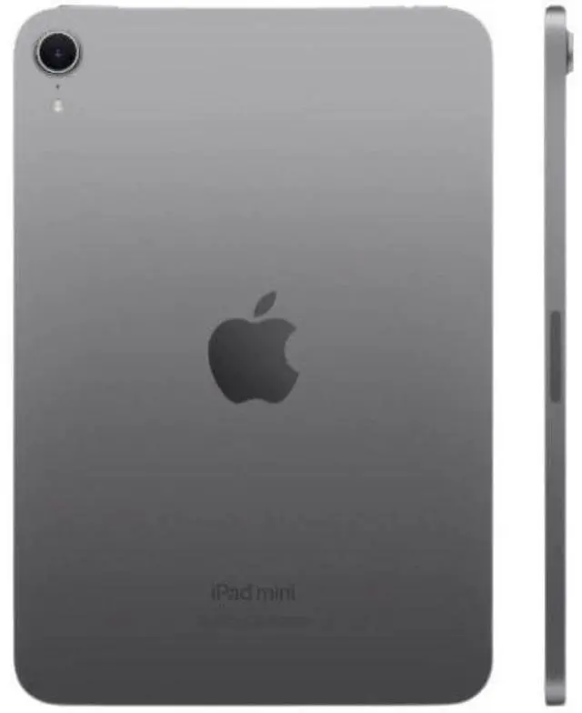 Alt view image 2 of 3 - Apple iPad Mini 7th Gen (2024) 8.3-inch - 128GB - Space Gray - Cellular + WiFi - 8.3 Inch - Excellent (Grade A)