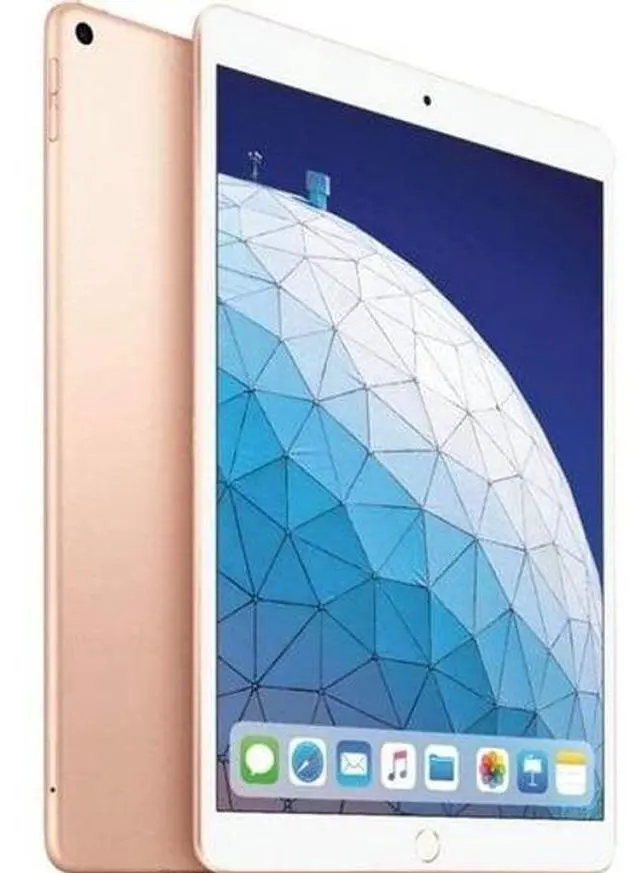 Alt view image 2 of 5 - Apple iPad Air 3 (2019) - 64GB - Gold - Cellular + WiFi - 10.5 Inch - Acceptable (Grade B)