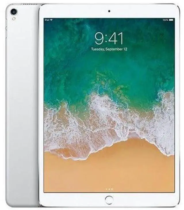 Main image of Apple iPad Pro 1 (2017) - 256GB - Silver - Cellular + WiFi - 10.5 Inch - Good (Grade B)