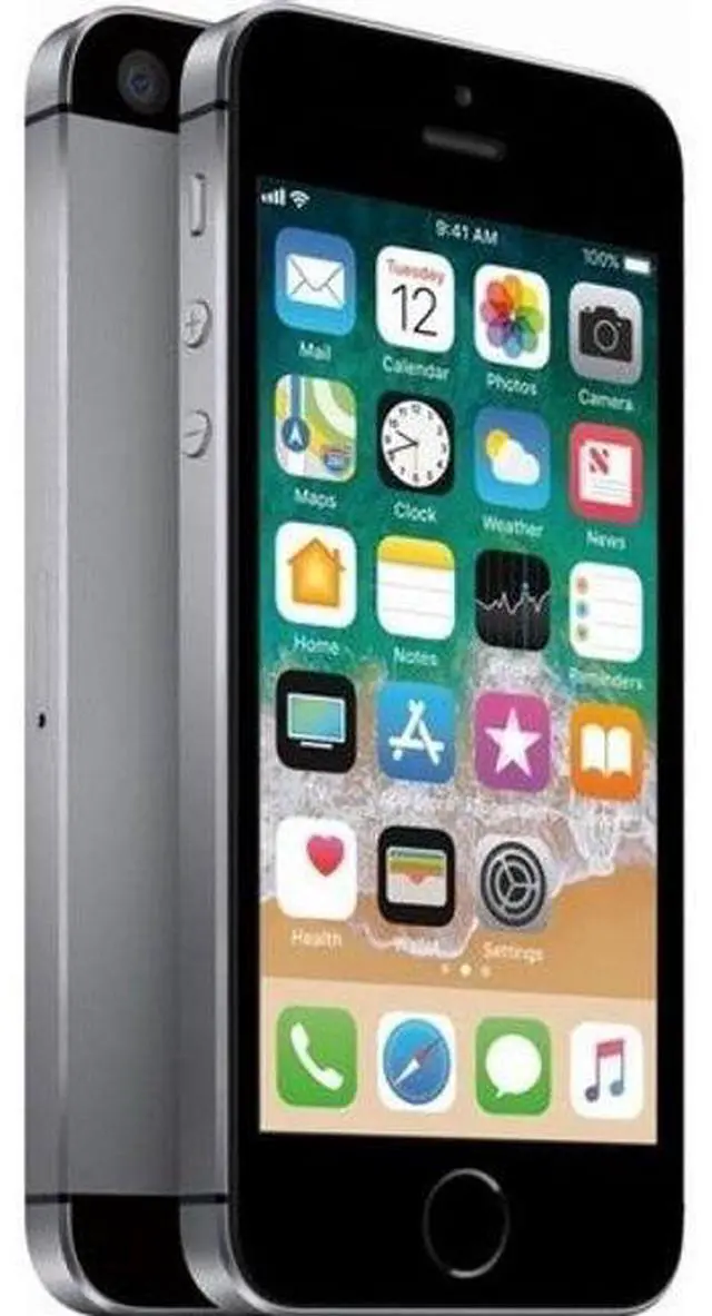 Alt view image 5 of 5 - Apple iPhone SE (2016) - 64GB - Space Grey - Fully Unlocked - Good (Grade B)